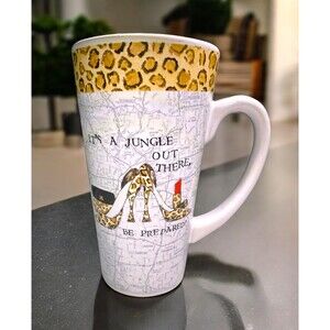 Tara Reed Mug Concrete Jungle 16 oz. Cup | Tall Tara Reed Coffee Tea Mug |